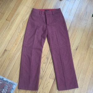 Banana republic Burgundy ankle pant